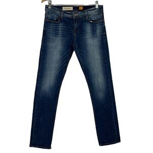 Pilcro and the letterpress blue stretch jeans size 26